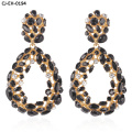 Cheapest Product Diamond - Encrusted Alloy Drop Earrings